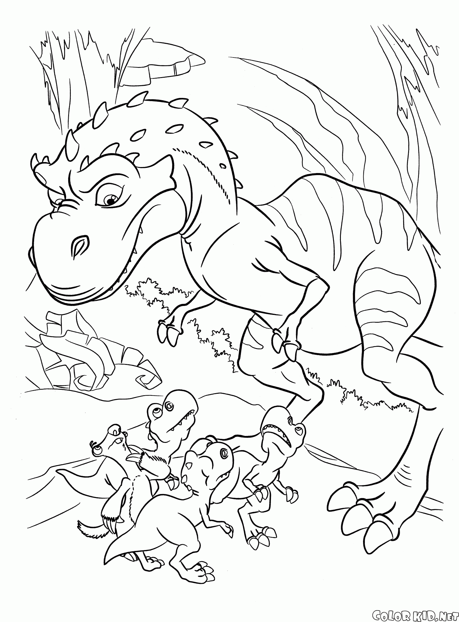 Mamma Dinosaur