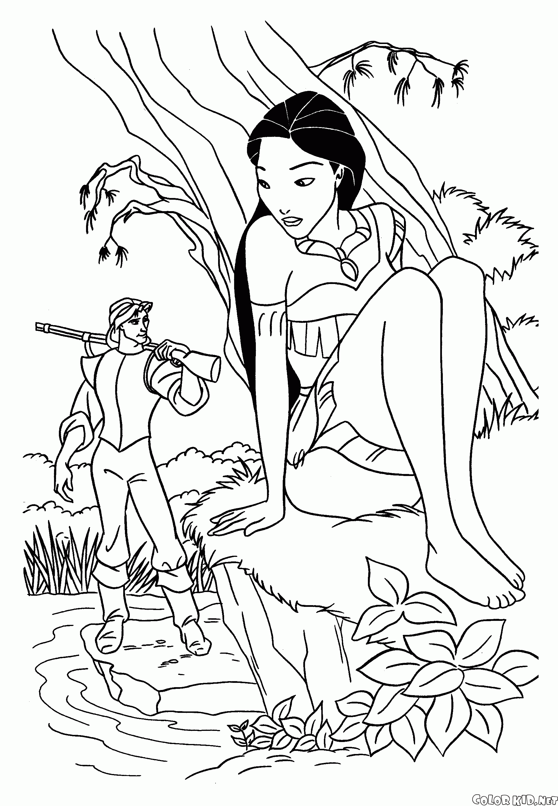 John Smith e Pocahontas