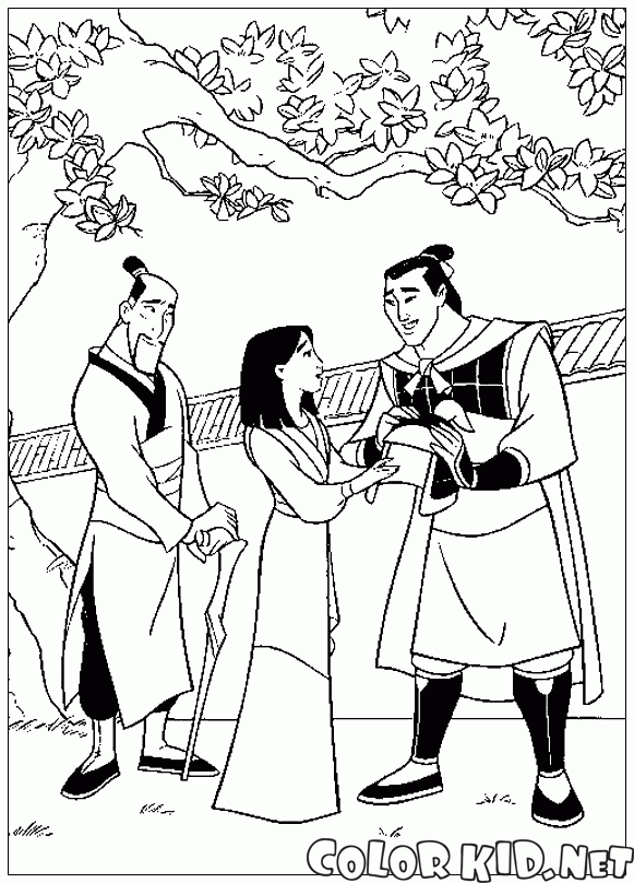 Mulan e Li Shang