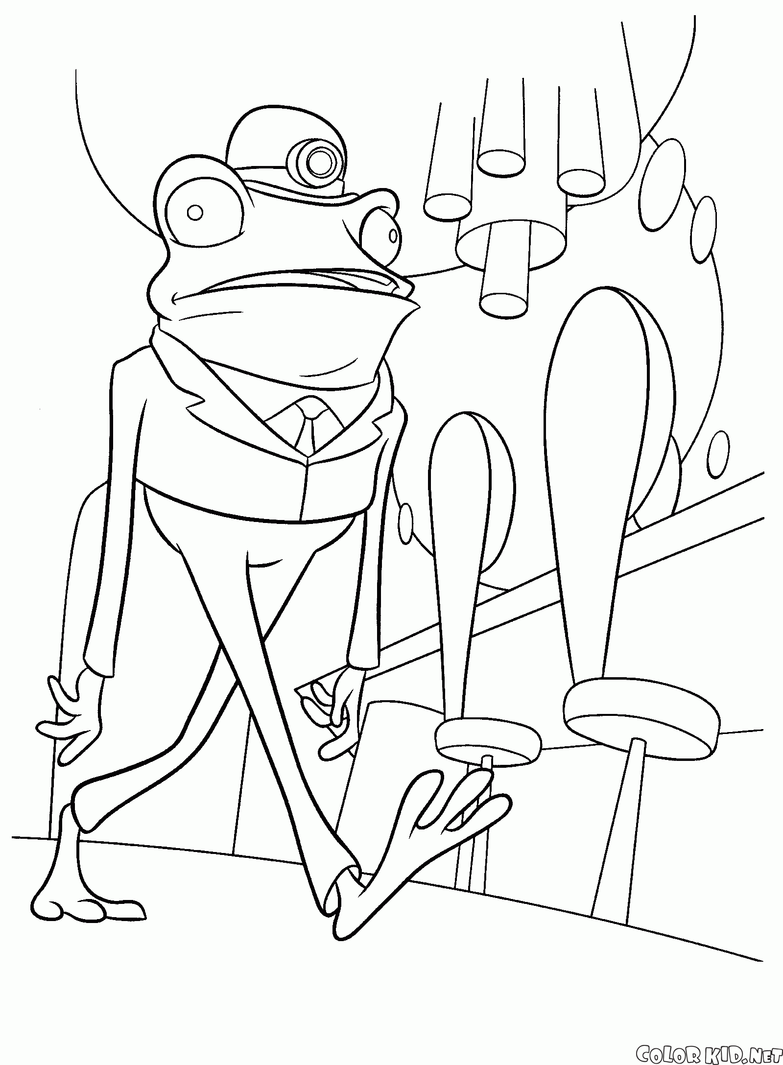 Frog-zombie