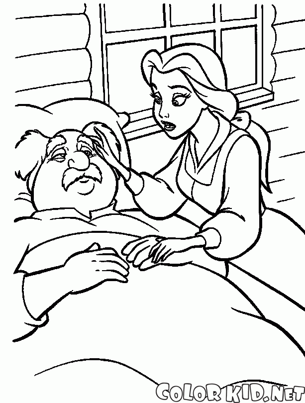 La malattia del padre di Belle