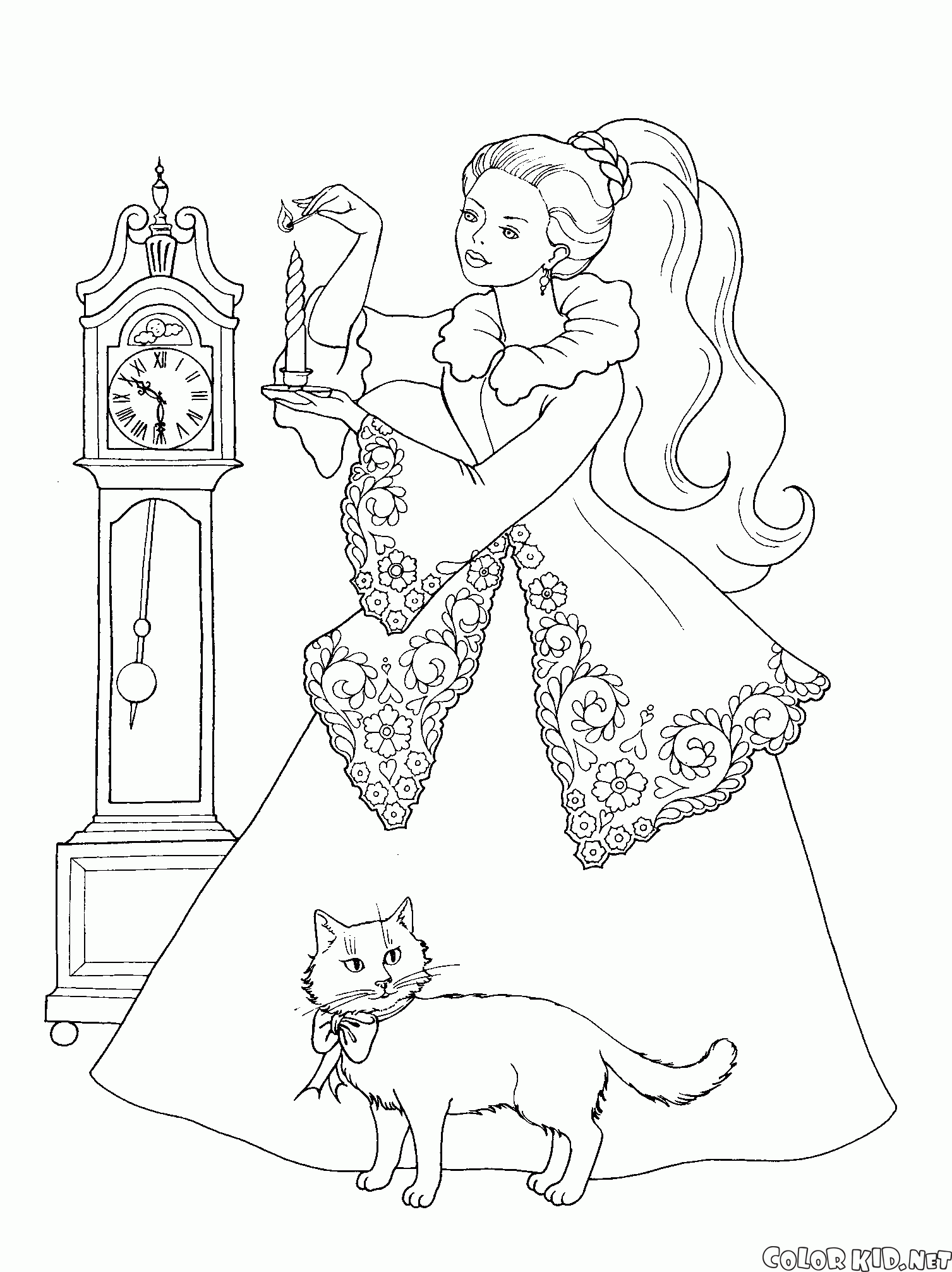 Principessa e gatto