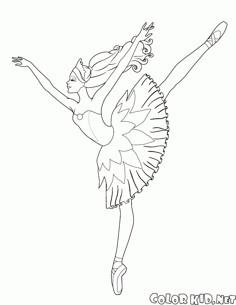 Ballerina e difficile il movimento