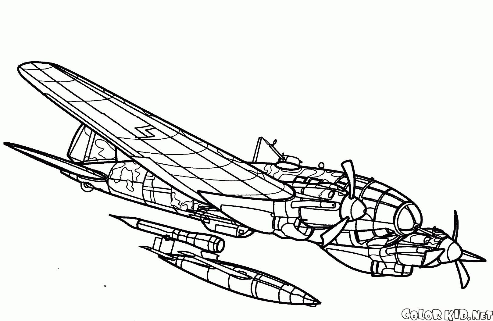 Heinkel He-111H-22 bombardiere