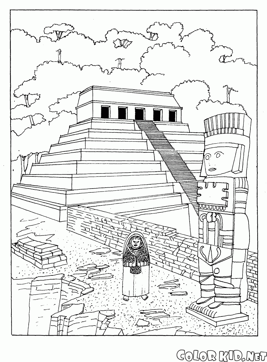 Tempio in Messico