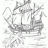 Nave pirata di James Hook