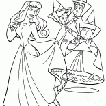 Principessa Aurora e Fairies