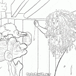 Merida e la strega