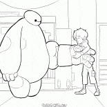 Hiro e Baymax