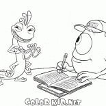 Randy e Mike Wazowski