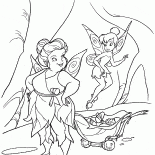 Fata Maria e Tinkerbell