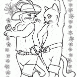 Puss in Boots danza