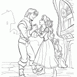 Incontro Flynn e Rapunzel