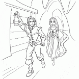 Flynn e Rapunzel Escape