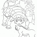 Dinosauro e Diego