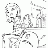 Gli amici sono confortanti suo