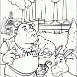 Shrek, il gatto e lasino