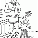 Shrek e cavaliere leale