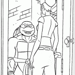 Teenage Mutant Ninja Turtles a casa gli ospiti
