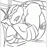 Rafael dorme