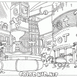 Città allinterno della fogna