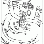 Roddy nella toilette