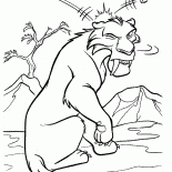 Dai denti a sciabola tigre Diego