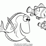 Dory, Nemo e papà