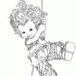 Betameche su una corda