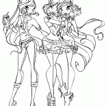 Bloom, Flora e Stella