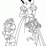 Biancaneve e il nano Brontolo