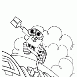 WALL-E sta tenendo su