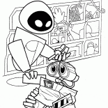 EVE e WALL-E sono amici