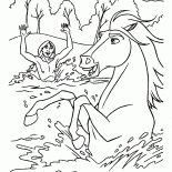 Cavallo di balneazione