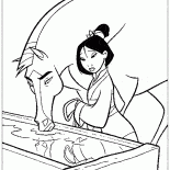 Mulan e pony fedele