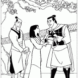 Mulan e Li Shang