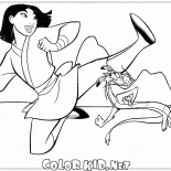 Mulan e Mushu Formazione