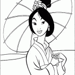 Mulan si nasconde dal sole