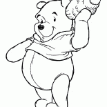 Winnie e lavandino