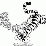 Kid Roo e Tigger