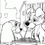 Mangiare la cena insieme