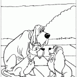 Madonna e gli amici del Tramp