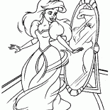La Sirenetta allo specchio