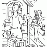 Esposizione di aria con i pirati