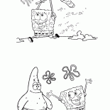 SpongeBob e Patrick in agguato