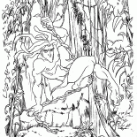 Tarzan su una vite