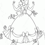 Cenerentola in un bel vestito