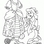 Cuce vestito cinderella
