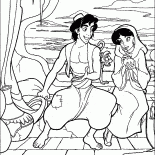 Aladdin e Jasmine