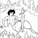 Aladdin è in fiamme